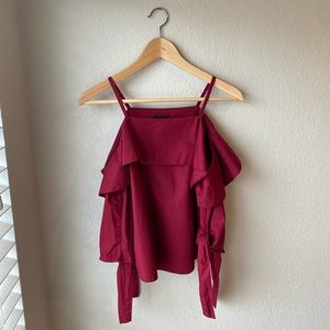 {Topshop} Off-Shoulder Top